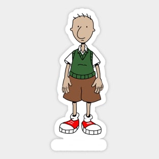 Throwback kid, Dougie Sticker